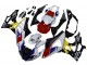 Blanc Rouge Jaune Noir Castrol Carénage Moto BMW S1000RR 2009-2014