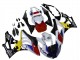 Blanc Rouge Jaune Noir Castrol Carénage Moto BMW S1000RR 2009-2014