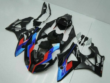 Bleu Rouge Noir Mat Castrol Carénage Moto BMW S1000RR 2009-2014 Pas Chère