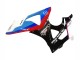 Blanc Rouge Bleu Noir Brillant Complet Carénage Moto BMW S1000RR 2009-2014