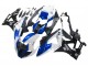 Blanc Bleu Noir Brillant Castrol Carénage Moto BMW S1000RR 2009-2014
