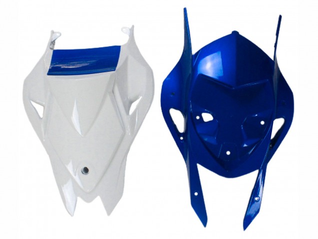 Blanc Bleu Noir Brillant Castrol Carénage Moto BMW S1000RR 2009-2014