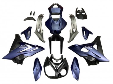 Bleu Mat Foncé Carénage Moto BMW S1000R 2014-2016 Pas Chère