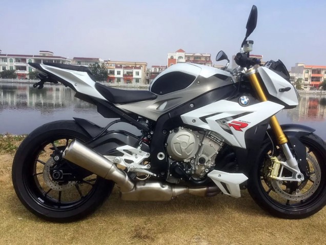 Blanc Carénage Moto BMW S1000R 2014-2016