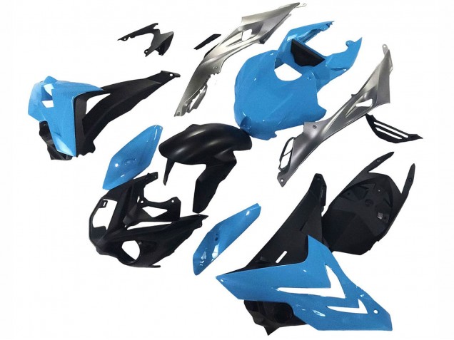 Bleu Carénage Moto BMW S1000R 2014-2016