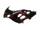 Noir Brillant Rouge Flamme Carénage Moto Suzuki GSX600F/GSX750F 2004-2006