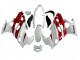 Blanc Rouge Carénage Moto Suzuki GSX600F/GSX750F 2004-2006