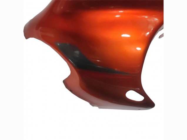 Burnt Orange Blanc Logo Carénage Moto Suzuki GSX600F/GSX750F 2004-2006