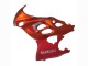 Burnt Orange Blanc Logo Carénage Moto Suzuki GSX600F/GSX750F 2004-2006