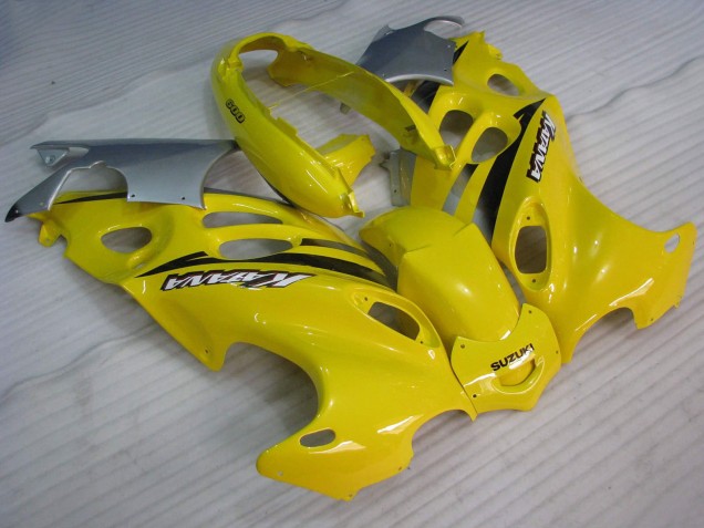 Jaune Katana Carénage Moto Suzuki GSX600F/GSX750F 2004-2006