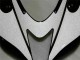 Noir Blanc Carénage Moto Kawasaki ZX6R 2007-2008