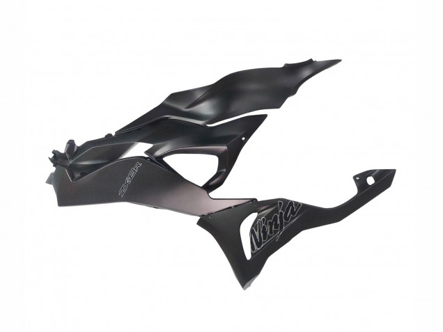 Noir Mat Carénages Moto Kawasaki ZX6R 2023-2025
