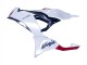 Blanc Perle Noir Rouge Carénage Moto Kawasaki ZX6R 2023-2026