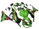 Vert Noir Rouge Jaune Dunlop Carénage Moto Kawasaki ZX6R 2023-2025