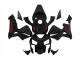 Noir Brillant Rouge Décalque Carénage Moto Honda CBR600RR 2003-2004