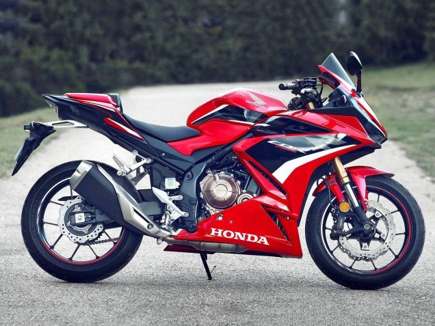 Rouge Blanc Noir Carénages Moto Honda CBR500R 2022-2023