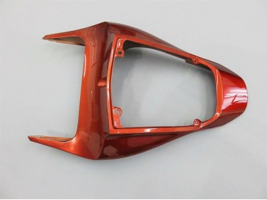 Orange Noir Mat Kits Carénages Moto Honda CBR600RR 2007-2008 Pas Chère