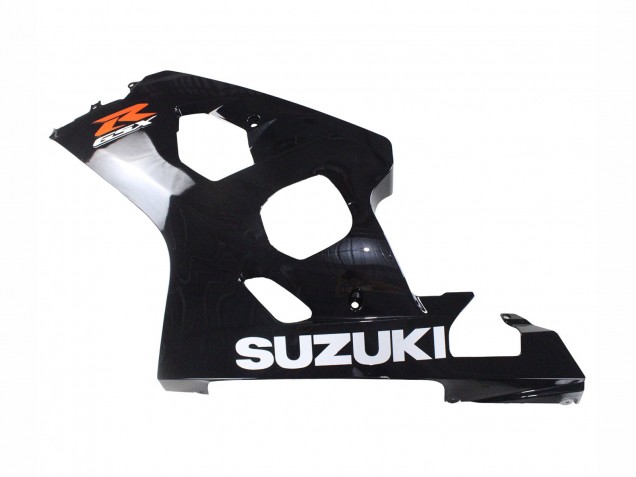 Noir Brillant Carénages Moto Suzuki GSXR 600 / GSXR 750 2004-2005