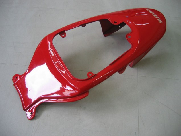Blanc Rouge Noir Brillant Carénages Moto Suzuki GSXR 600 / GSXR 750 2006-2007