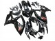 Noir Brillant Argent Rouge Carénage Moto Suzuki GSXR 600 / GSXR 750 2006-2007