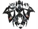 Noir Brillant Argent Rouge Carénage Moto Suzuki GSXR 600 / GSXR 750 2006-2007