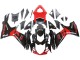 Rouge Noir Brillant Kits Carénages Moto Suzuki GSXR 600 / GSXR 750 2011-2024