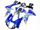 Bleu Argent Ecstar Carénage Moto Suzuki GSXR 600 / GSXR 750 2011-2024