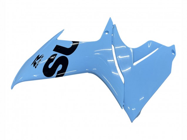 Bleu Clair Noir Carénage Moto Suzuki GSXR 600 / GSXR 750 2011-2024