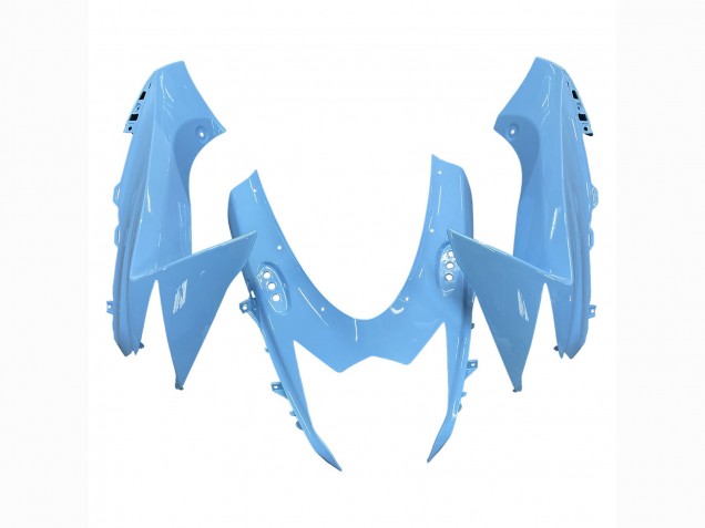 Bleu Clair Noir Carénage Moto Suzuki GSXR 600 / GSXR 750 2011-2024