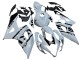 Blanc Noir Carénage Moto Suzuki GSXR 1000 2005-2006