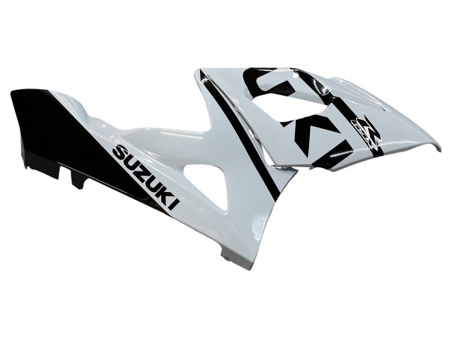 Blanc Noir Carénage Moto Suzuki GSXR 1000 2005-2006