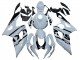 Blanc Noir Carénage Moto Suzuki GSXR 1000 2005-2006