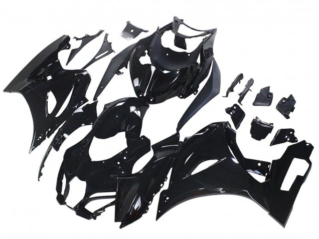 Noir Brillant Carénage Moto Suzuki GSXR1000 2017-2024