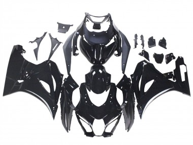 Noir Brillant Carénage Moto Suzuki GSXR1000 2017-2024 Pas Chère