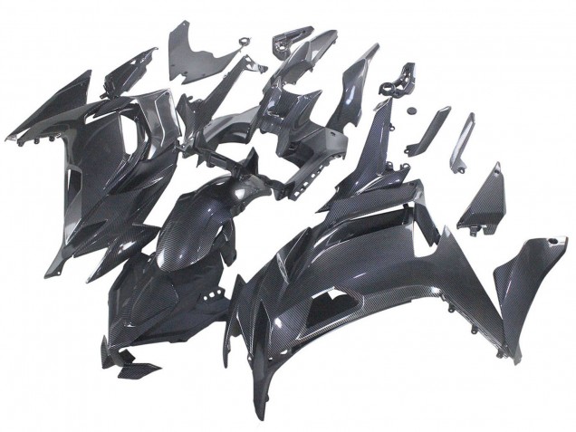 Fibre de Carbone Carénages Moto Kawasaki Ninja 650 EX650 2020-2025