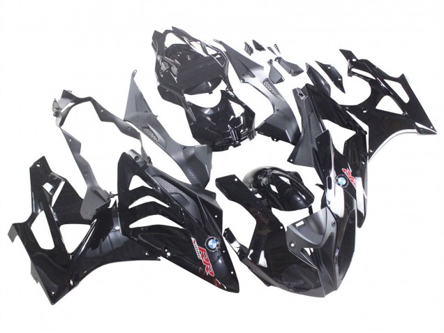 Noir Brillant Carénages Moto BMW S1000RR 2009-2014