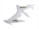 Blanc Or Décalque Carénage Moto Yamaha YZF 1000 R1 2004-2006