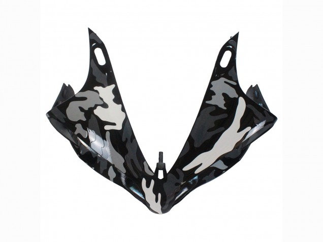 Gris Blanc Camouflage Requin Carénage Moto Yamaha YZF 1000 R1 2007-2008