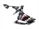 Gris Blanc Camouflage Requin Carénage Moto Yamaha YZF 1000 R1 2007-2008