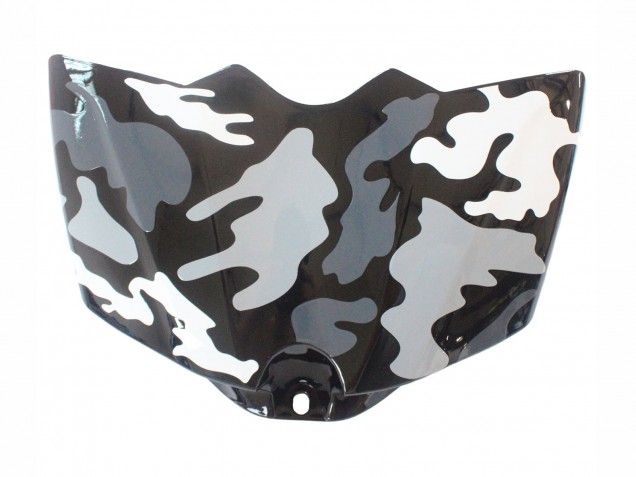 Gris Blanc Camouflage Requin Carénage Moto Yamaha YZF 1000 R1 2007-2008