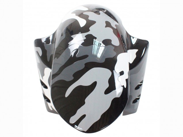 Gris Blanc Camouflage Requin Carénage Moto Yamaha YZF 1000 R1 2007-2008