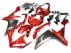 Rouge Noir Mat Carénages Moto Yamaha YZF 1000 R1 2007-2008