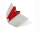 Blanc Rouge Noir Carénages Moto Yamaha YZF 1000 R1 2007-2008