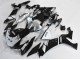 Argent Blanc Noir Brillant Carénage Moto Yamaha YZF 1000 R1 2020-2025