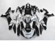 Argent Blanc Noir Brillant Carénage Moto Yamaha YZF 1000 R1 2020-2025