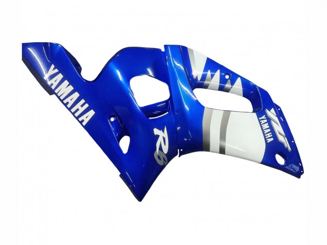 Bleu Blanc Carénage Moto Yamaha YZF 600 R6 1998-2002
