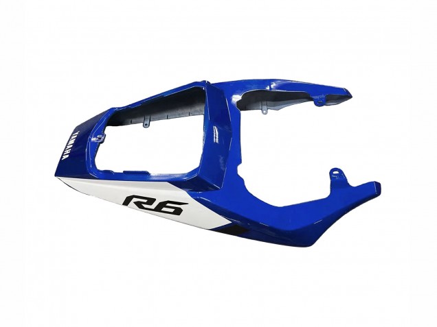 Bleu Blanc Noir Brillant Yamalube Carénage Moto Yamaha YZF R6S 2006-2009