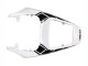 Blanc Noir Brillant Carénages Moto Yamaha YZF R6 2003-2004