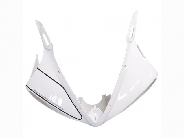 Blanc Noir Brillant Carénage Moto Yamaha YZF R6S 2006-2009