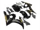 Noir Brillant Or Décalque Carénage Moto Yamaha YZF R6 2003-2004